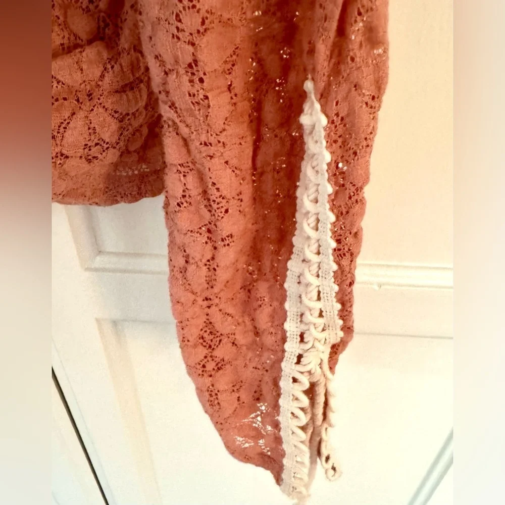 Free People Lilah Top in Dusty Rose